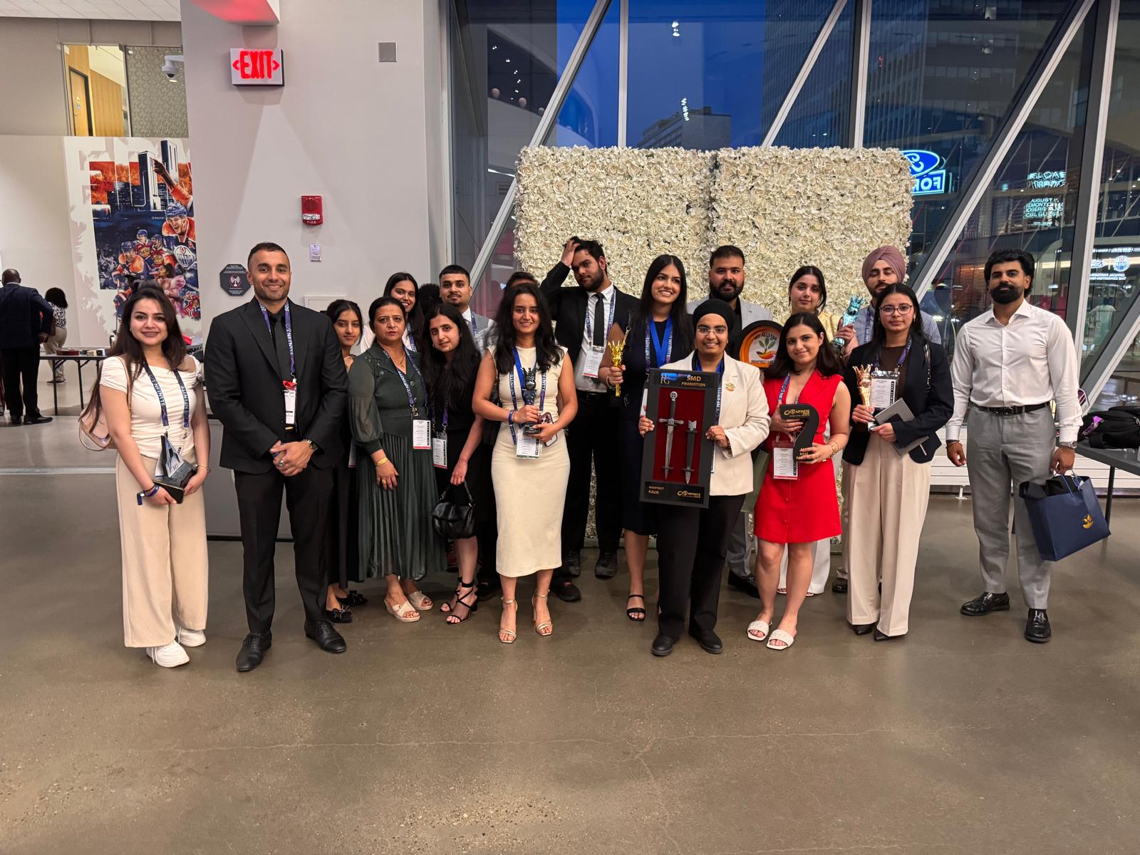 Celebrating with the team at Infinite 2026 Convention — building and leading a team of dedicated financial professionals